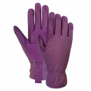 China Multiple Sizes Women'S Goatskin Gardening Gloves Tight Firm Fitting factory