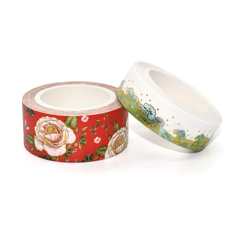 2021 Design Your Own Washi Tape Custom Foil Kawaii Waterproof Washi Tape Japanese