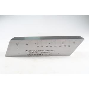 China NDT AWS 14.4 60° Test Block Ultrasonic Calibration Block factory