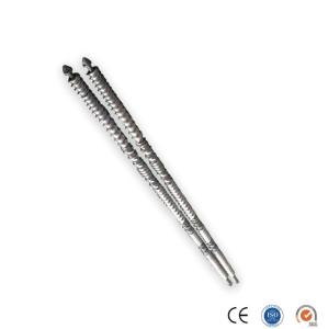 China Alloy Steel Extrusion Screw Barrel , High Strength Plastic Granulator Screw Barrel factory