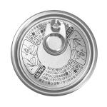 0.68L Screwed Coffee Can Lid , Metal Tin Lids For Coffee Packaging