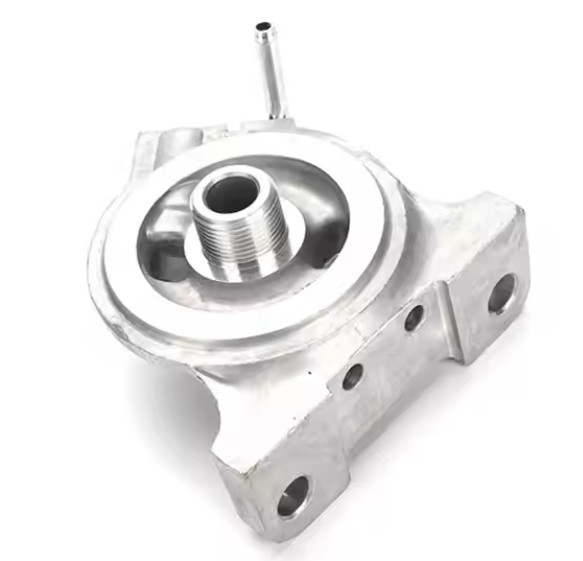 Engine Parts SK460-8 Fuel Filter Head Filter Seat For Excavator