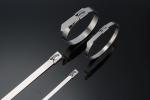 UL List SS304 Stainless Steel Cable Zip Ties For Aggressive Environments