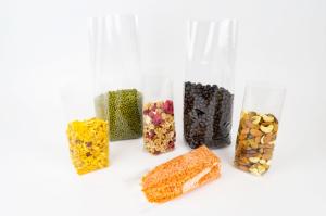 China Compostable PLA Plastic Bags Embossed Smooth Surface factory