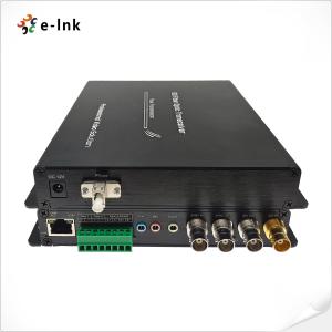 3G-SDI Fiber Extender with Audio RS422 Ethernet Tally Sync