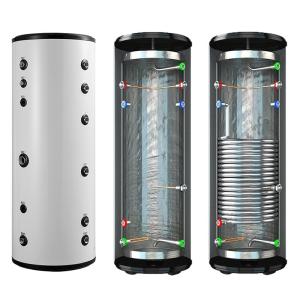 China Wall Mounted 304 Stainless Steel Heat Pump Boiler Tank 100L 150L 200L for Performance factory