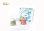 Shea Butter Coconut Oil Bath Bomb Gift Sets Shrink Wrapped For Body Relaxing
