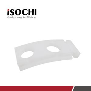 China White Plastics Rectangle Pressure Foot Customized Available on sale