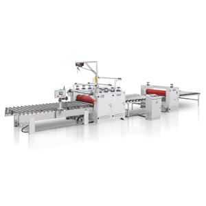 China Cold Glue Laminating Machine Production Line Semi Automatic 240*1350MM factory