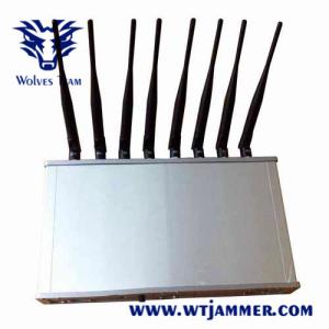 China 14 Bands UHF VHF Mobile Phone Signal Jammer For Library factory