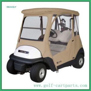 China 3 Sided Golf Cart Weather Enclosures Club Car Golf Cart Cover 2 Person factory
