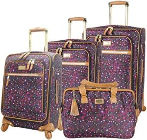 China 4Piece Expandable EVA Trolley Luggage With Reinforced Handle factory