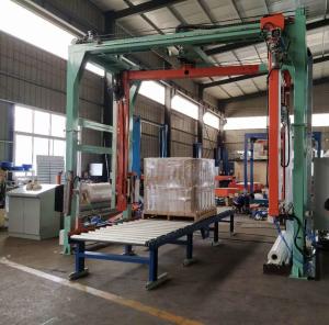 China Cover Film Heavy Duty 0.5MPa Stretch Wrapping Machine on sale