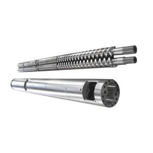 China 0.5-0.8mm Parallel Twin Screw Barrel 38CrMoAIA Krauss Maffei 114-32 For Plastic Extruder factory
