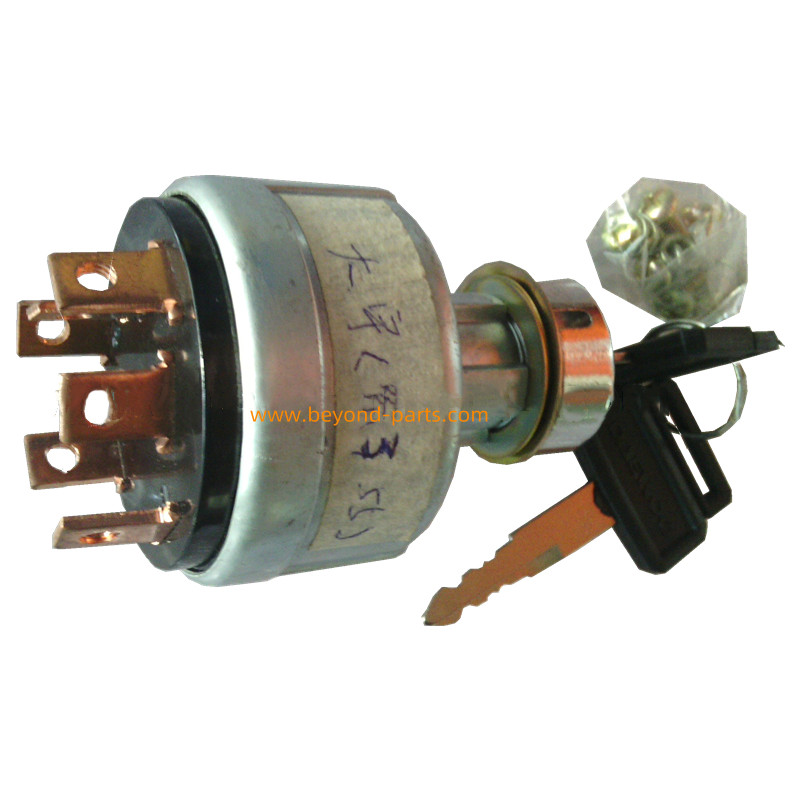 Daewoo DH-5 DH-7 Excavator Spare Parts Starter Switch Ignition 1001858A