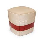 High Gloss Leather Living Room Upholstery Stool W009SF16