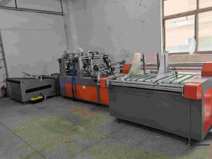 China Corrugated Box Automatic Folder Gluing Machine 6600*2100*1600mm factory