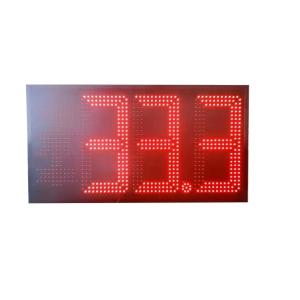 China 25mm Thick Gas Station Price Signs LED Number Display Board factory