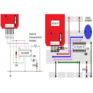 Red Microchip Programmer Pickit 3 For Arduino Controller Board New Condition