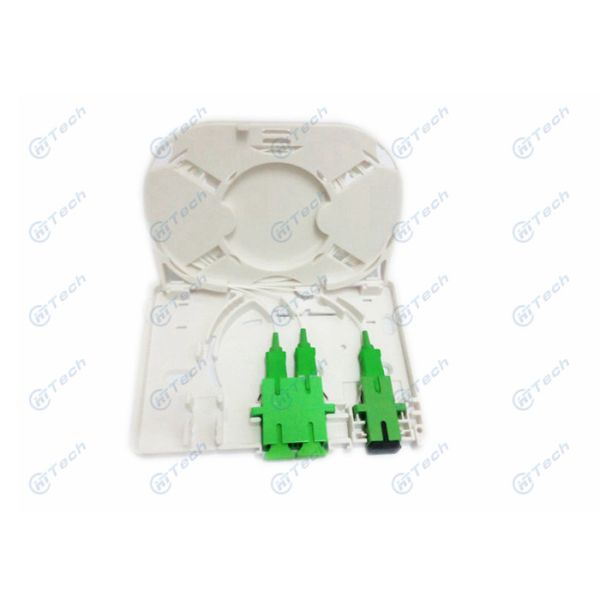 China Multi Functional FTTH Splitter Box 1-4Cores With SC SX/SC DX Fiber Adapter factory