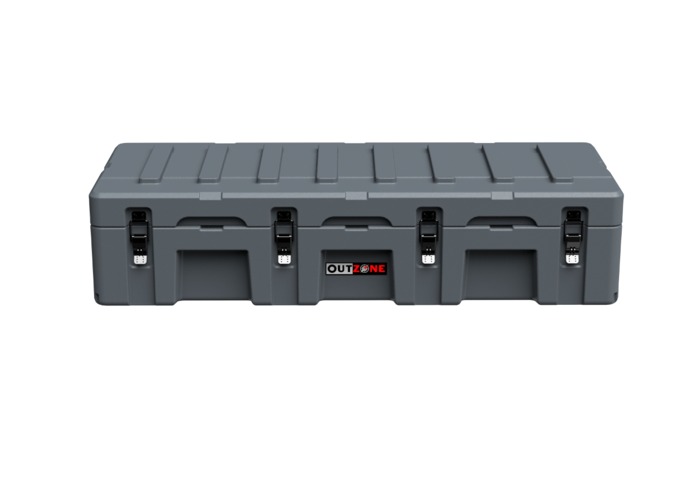 V7 Heavy Duty Rugged Car Roof Storage Box 116L With Nylon Rope Handles