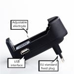 6300 Standard EU Plug USB Li Ion Battery Charger , Rechargeable Li Ion Battery