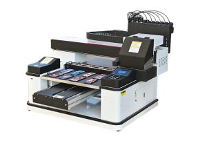 China A4 Cell Phone Case Printer Machine 12Sqm/H UV Printing Equipment For Mobile Covers factory