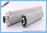 304 316 Stainless Steel Metal Wire Mesh Polymer Filter Elment High Temperature