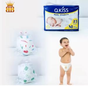 China A Grade Disposable Baby Diapers with Magic Tapes factory