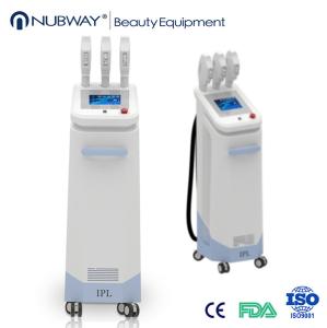 China CE Approval hair salon equipment 3 handles powerful Elight IPL hair removal machine factory