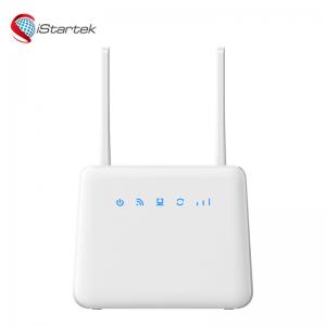 China iStartek VOLTE VPN indoor CPE 4G LTE WiFi router with RJ11 Ports and Ethernet Port factory