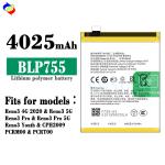 BLP755 4025mAh Battery for OPPO Reno3 Reno3 Pro CPH2009 PCRM00 PCRT00 in High