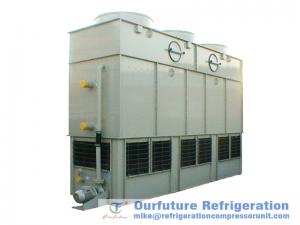 China Cold Storage Room Evaporative Cooled Condenser Refrigerant R22 R134a R404a R407c on sale