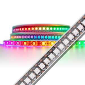 China RGB Changeable Color 5050 LED Strip Lights Individually Addressable Ws2812 factory