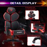 Polyvinyl Chloride Frame Gaming Chair with Large Size 20.87"D x 27.56"W x 51.18