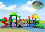 Jungle Large Plastic Playground Equipment , Kindergarten Outdoor Play Equipment