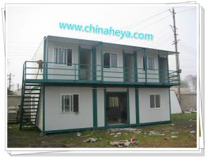 China low cost camp houses prefab container house,20ft prefab camping house factory