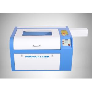 China 40W CO2 Laser Engraving Machine , Mini Laser Engraver For Plastic Rubber Paper on sale