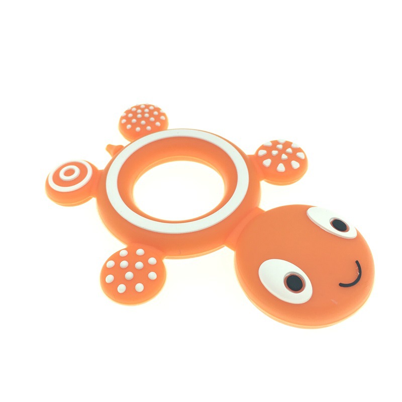14cm*18cm*7.5cm Manhattan Atom Ball Custom Logo Baby Sensory Touch and Teething Toy