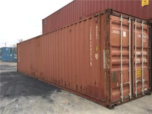 China 45ft High Cube Second Hand Steel Containers For Land Ocean Transport factory