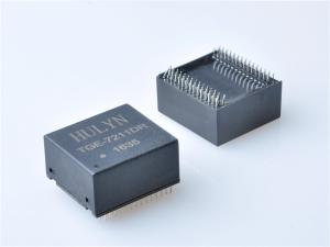 China 10/100/1000 Base-T Quad port SMD LAN Magnetic Transformer,88PIN,Very low profile PCMCIA /PC Card, SMD package. factory