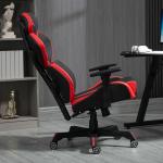 Polyvinyl Chloride Frame Gaming Chair with Large Size 20.87"D x 27.56"W x 51.18