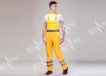 Lightweight Construction High Visibility Clothing , Reflective Safety Apparel