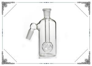 China 45 Degree 90 Degree 4.7 Inche Glass Ashcatchers Glass Bongs Ball Perc factory
