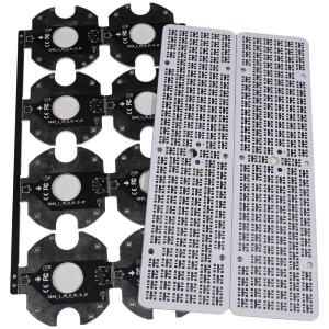 China OEM SMD 12V 18W LED PCB Circuit Board Custom Silkscreen Service factory