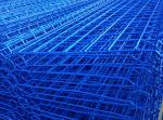 powder coated double loop wire mesh metal garden fence