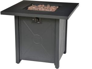 China 50000 Btu Outdoor Gas Firepit Brazier Table Customized Size And Color factory