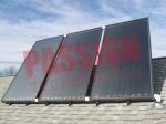 Flat Plate Solar Water Heater Collector Panels Galvanized Steel Back Plate