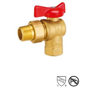 China LT-3020 90 Degree Gas Valve Forged Two-Piece Body Full Port 1/2&quot; Brass Ball Valve factory
