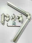 Industrial Aluminum Tube Connector Flexible Elbow Joint ADC-12 Material AL-2